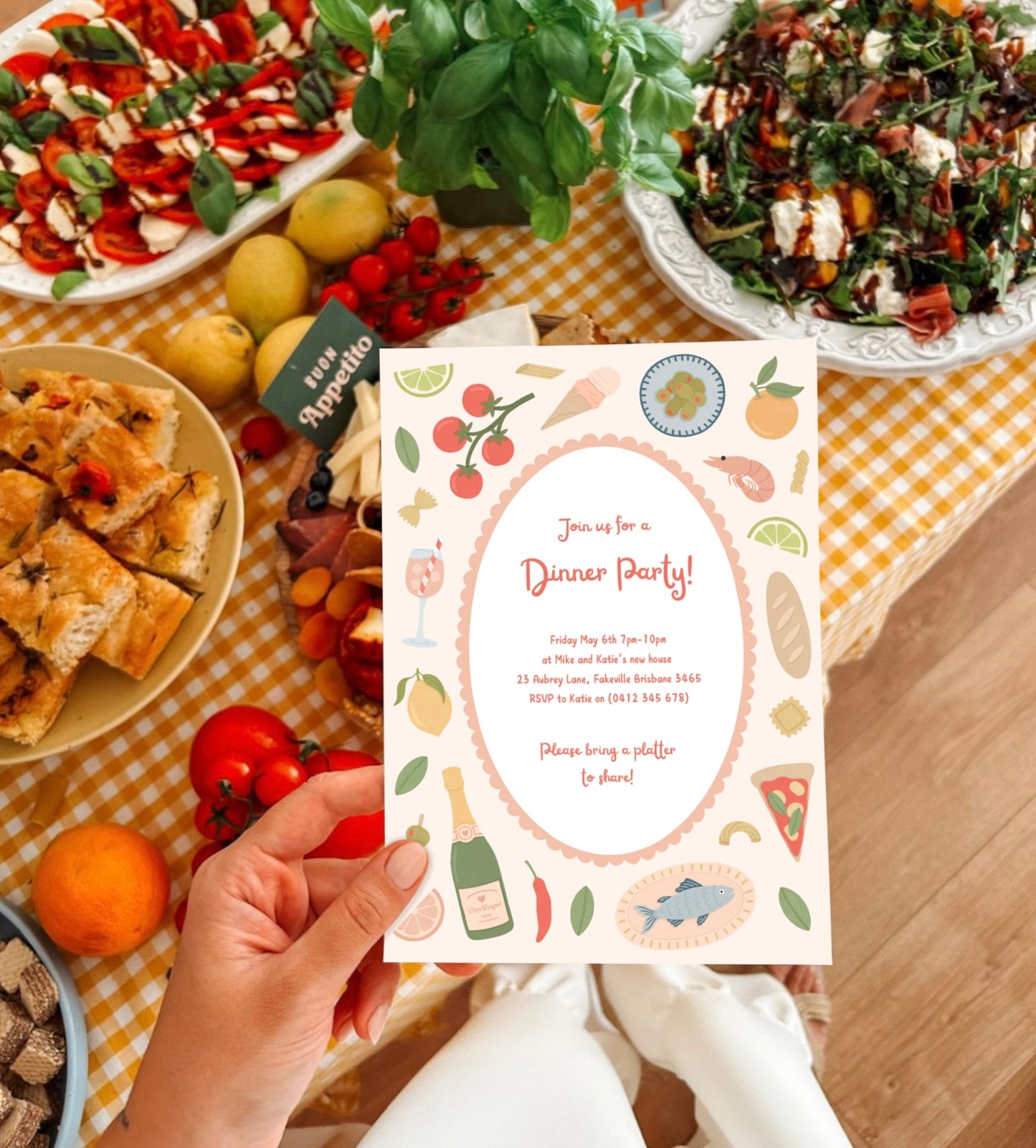 La Dolce Vita Invitation