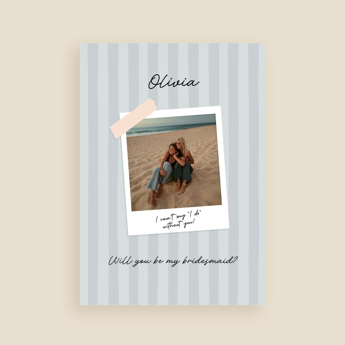 Polaroid Bridesmaid Proposal