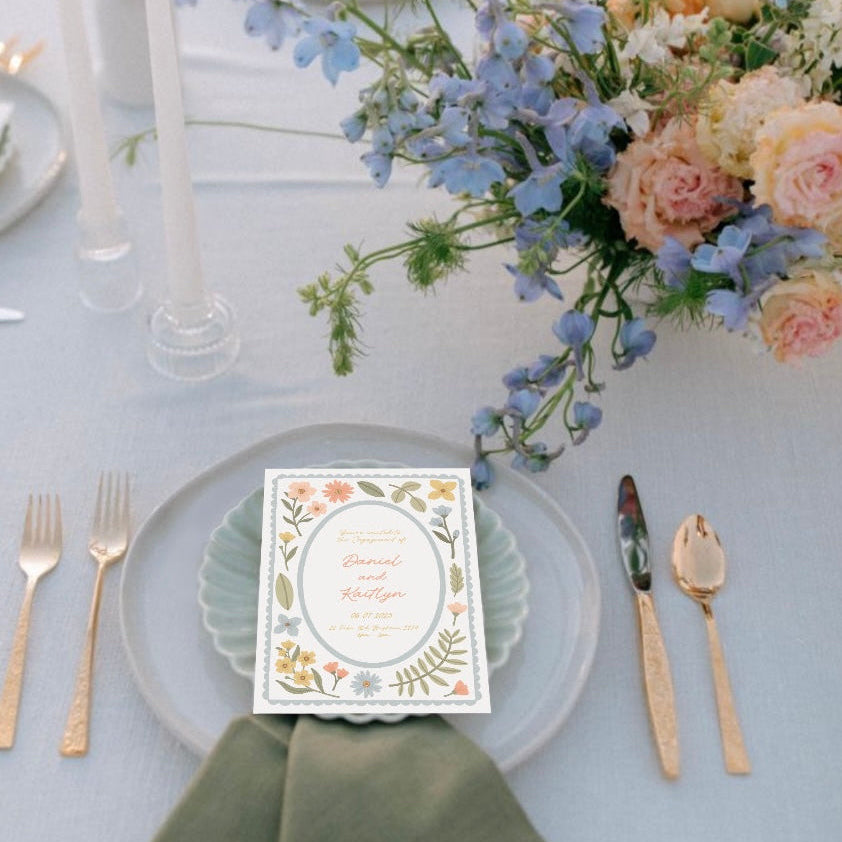 Love In Bloom Invitation