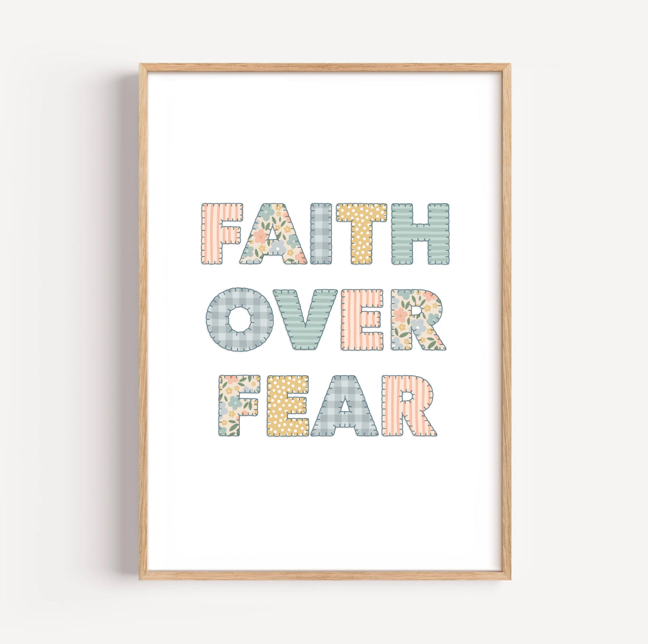 Faith Over Fear Print