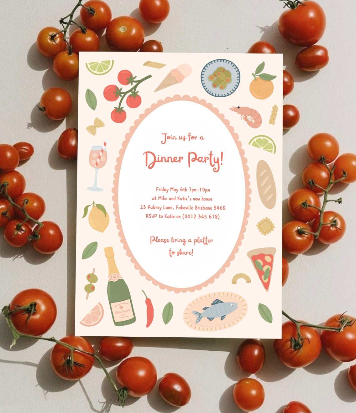 La Dolce Vita Invitation