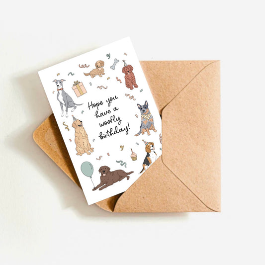 Dog Birthday Card