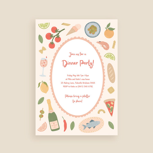 La Dolce Vita Invitation
