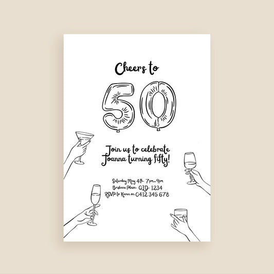 Milestone Moments Invitation