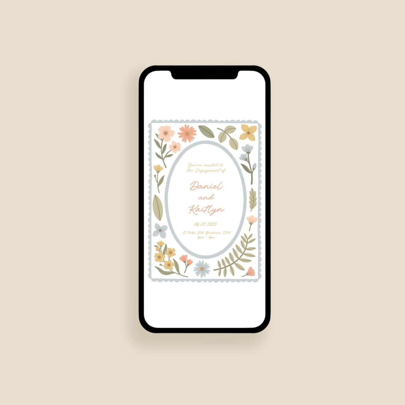 Love In Bloom Invitation