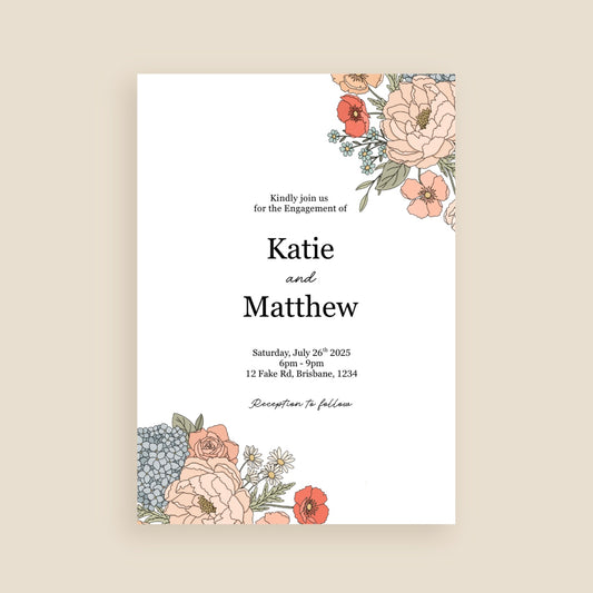 Florals & Forever Invitation