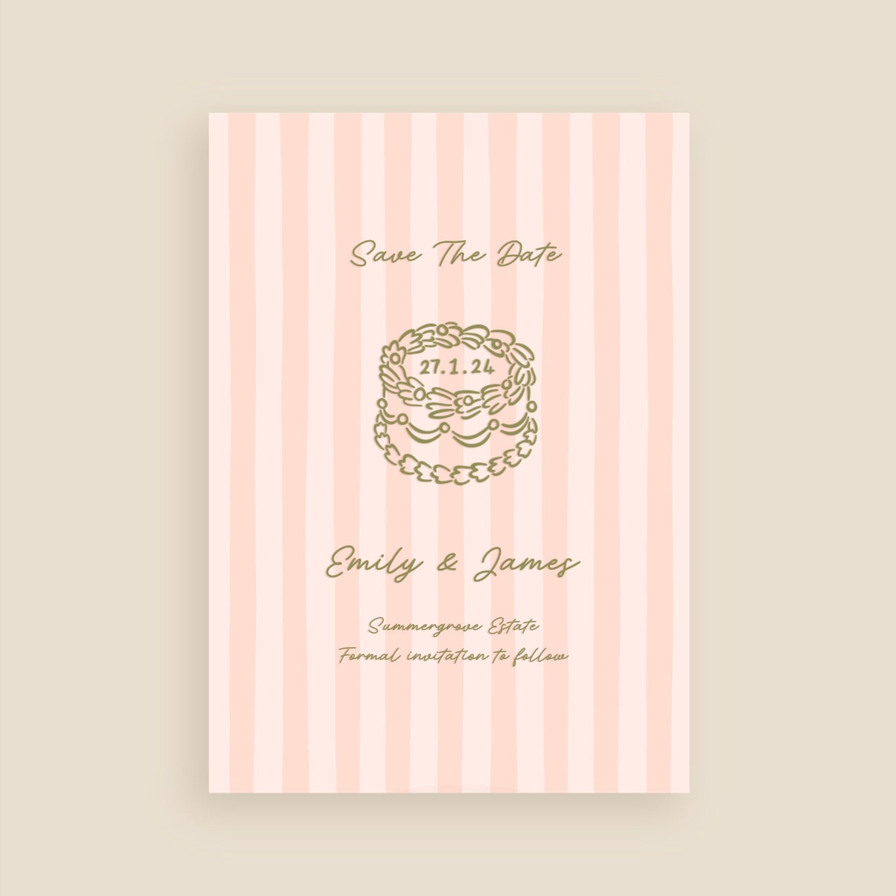 The Big Day Invitation
