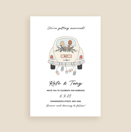 Signed, Sealed, Delivered Invitation