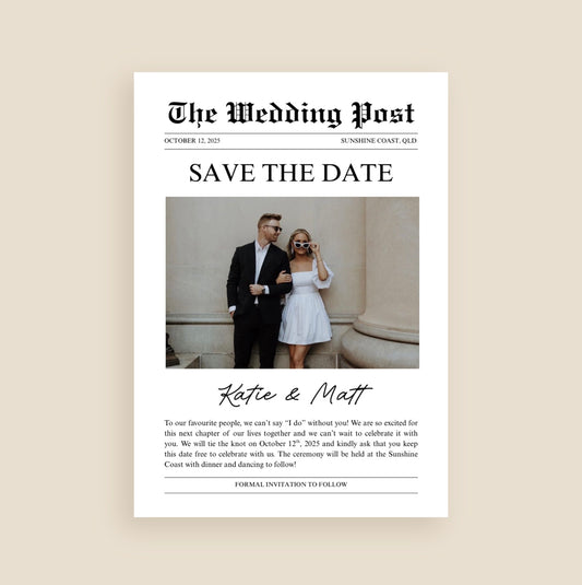 The Wedding Post Invitation
