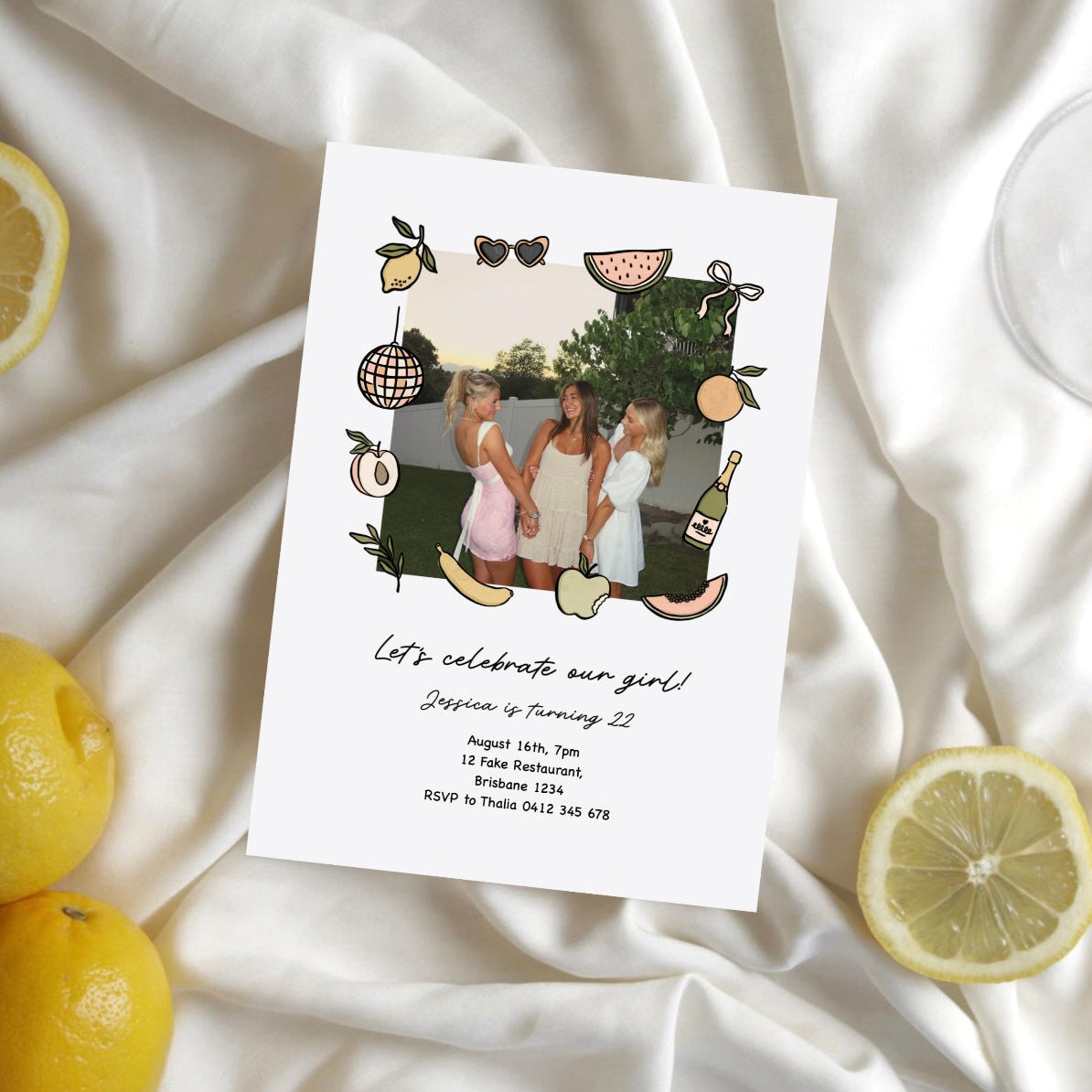 Sip & Celebrate Invitation