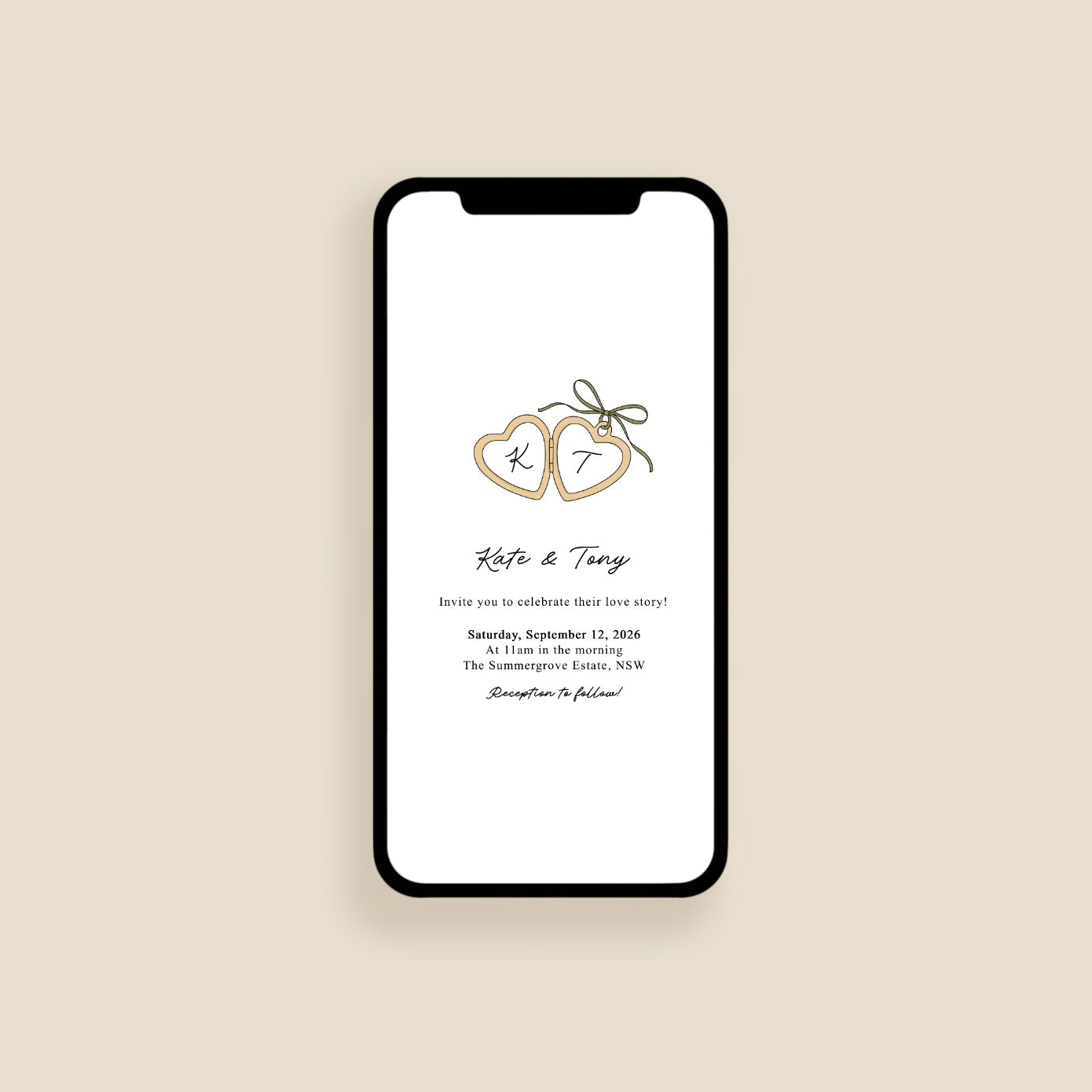 Locket Invitation