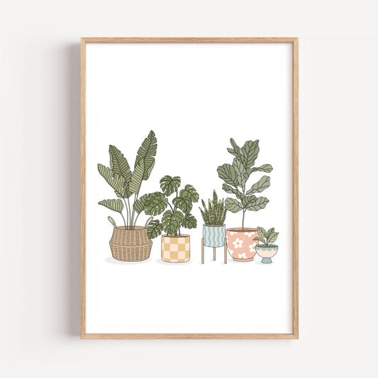 Crazy Plant Lady Print