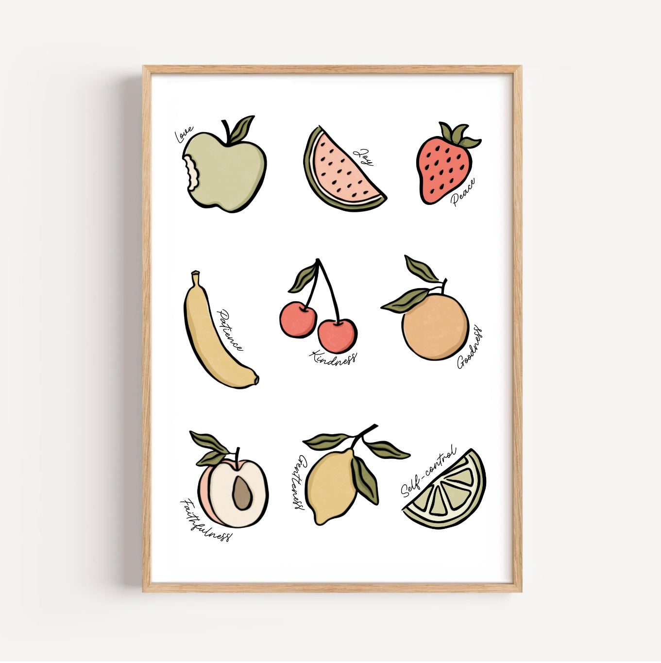 Fruits of the Spirit Print