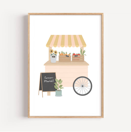 Farmers Market Print