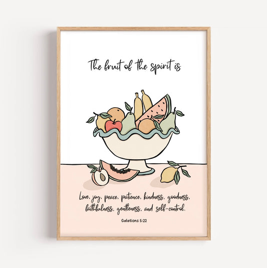 Fruit Bowl Print