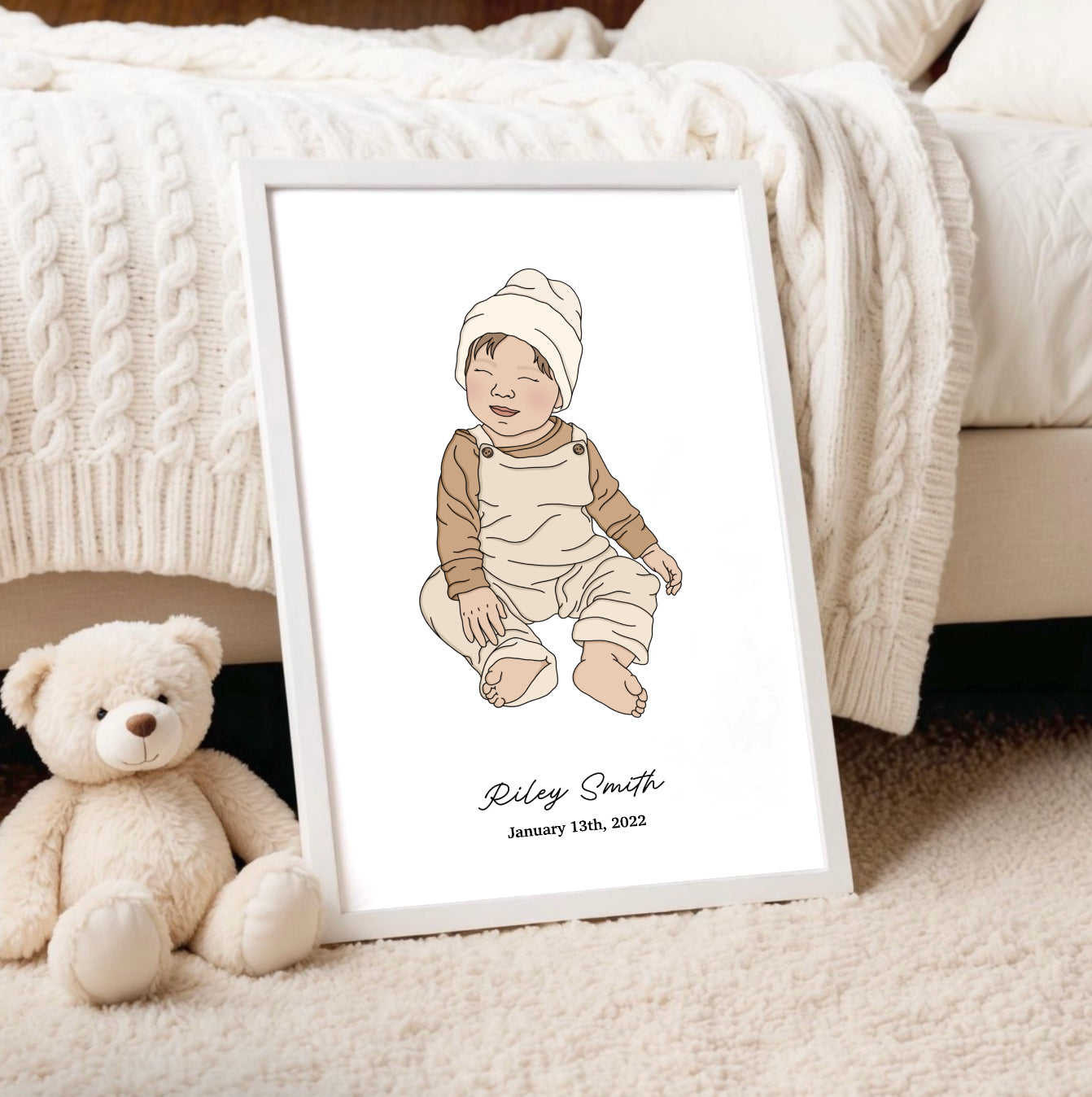 Custom Baby Illustration