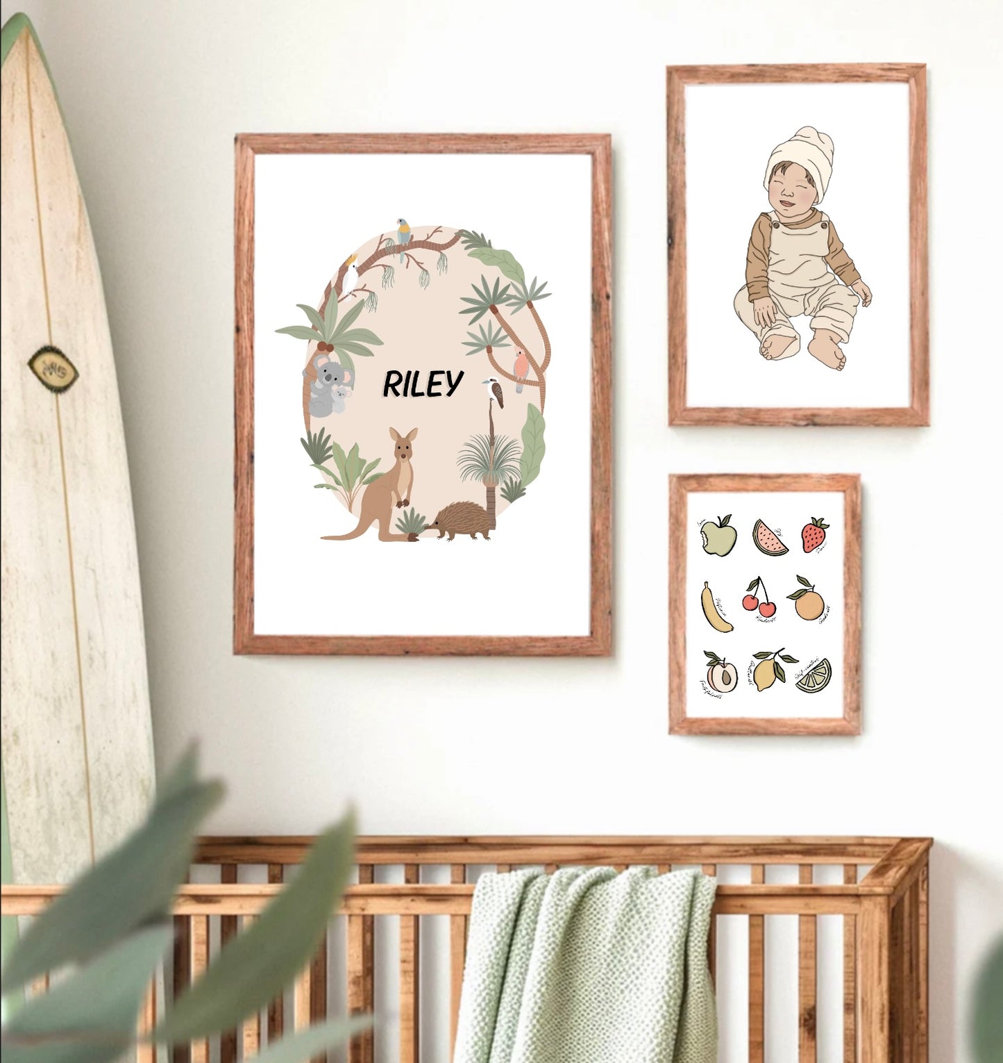 Custom Baby Illustration