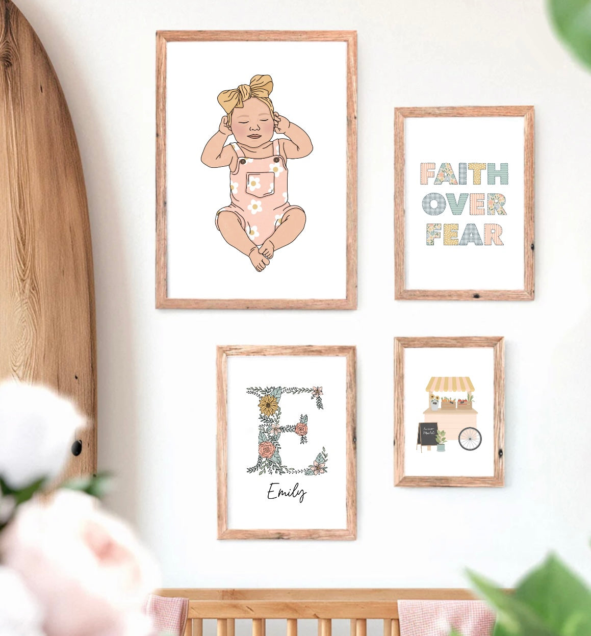 Custom Baby Illustration