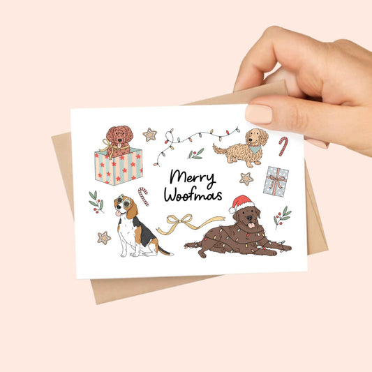 Merry Woofmas Christmas Card